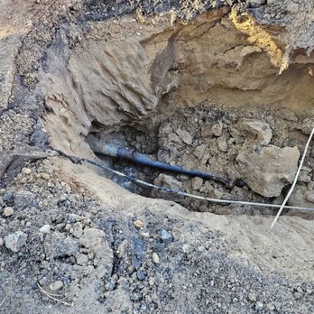 Garvin's Plumbing and Sewer - Here's pictures of the excavation of the water main break. - Plumbing Near Me - Englewood, Colorado Garvin's Plumbing and Sewer - Here's pictures of the excavation of the water main break. - Plumbing Near Me - Englewood, Colorado