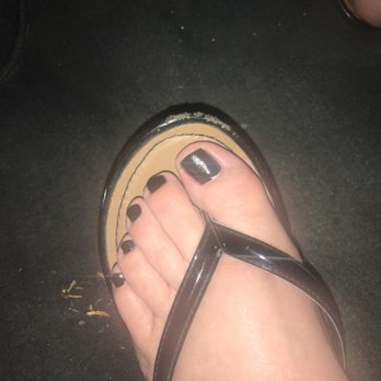 From Tips To Toes & More - Polish is bubbly and I didn't hit it at all. - Day Spas Near Me - Southington, Connecticut