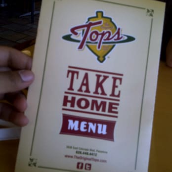 The Original Tops - Take-out menu - Burgers Near Me - Pasadena, California The Original Tops - Take-out menu - Burgers Near Me - Pasadena, California
