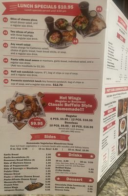 Menu photo 8 Uncle Ernie's Pizza Chatsworth, CA Menu photo 8 Uncle Ernie's Pizza Chatsworth, CA