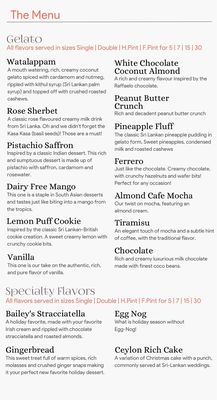 Menu photo 3 Ksira Gelato Ajax, ON