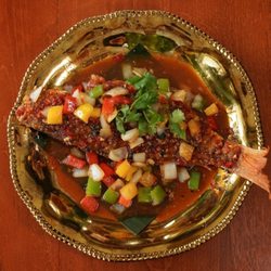 Pavirin Thai Bistro - Red snapper sam rod.