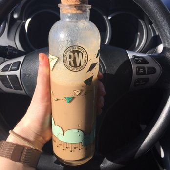 Roasting Water - If you ask for a drink without ice, this is what you'll get. Not acceptable for the amount it costs. - Bubble Tea Near Me - Long Beach, California