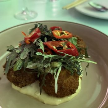 Fat Cat & The Mantis - Chicken croquettes summer 2026 - Wine Bars Near Me - San Francisco, California Fat Cat & The Mantis - Chicken croquettes summer 2026 - Wine Bars Near Me - San Francisco, California