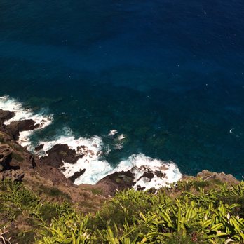 Makapu'u Point Lighthouse Trail - Looking down at top of hike - Hiking Near Me - Honolulu, Hawaii