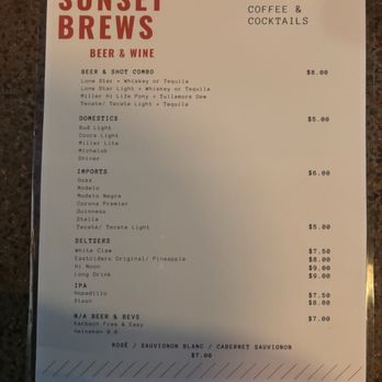 Sunset Brews - Coffee & Tea Near Me - San Antonio, Texas Sunset Brews - Coffee & Tea Near Me - San Antonio, Texas