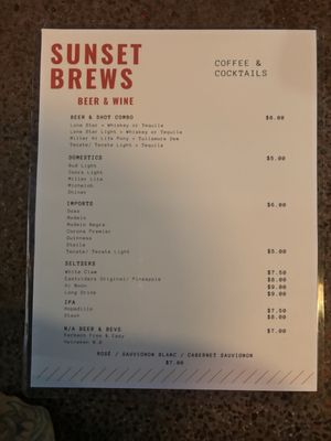Menu photo 3 Sunset Brews San Antonio, TX Menu photo 3 Sunset Brews San Antonio, TX
