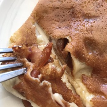 Breizh Café - Bacon apple Swiss cheese yummmm - Creperies Near Me - Montreal, Quebec