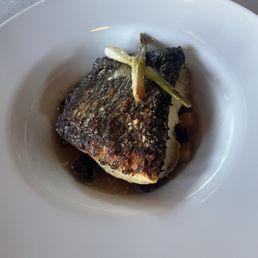 Pan seared Chilean sea bass