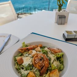 Sonesta Ocean Point - shrimp caesar at Azul