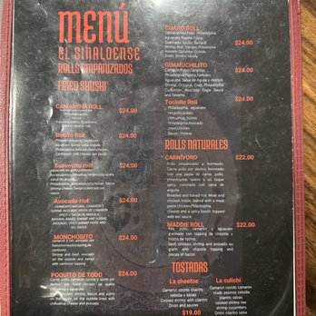 Restaurante El Sinaloense - Menu - Sushi Bars Near Me - Woodland, California Restaurante El Sinaloense - Menu - Sushi Bars Near Me - Woodland, California