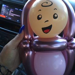 Balloon baby that even rattles (my daughter does not put it down) Balloon baby that even rattles (my daughter does not put it down)