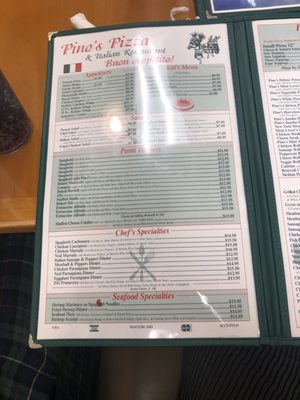 Menu photo 8 Pino's Pizza Emporia, VA Menu photo 8 Pino's Pizza Emporia, VA
