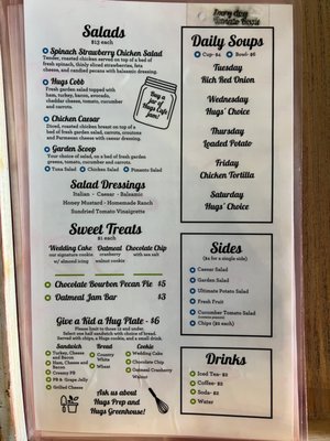 Menu photo 4 Hugs Cafe McKinney, TX