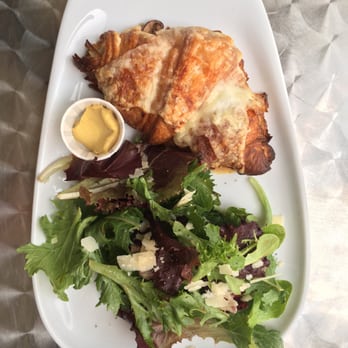 Bree'osh - Montecito - Mushroom and cheese croissant. A surprising combination of savory and sweet. - Coffee & Tea Near Me - Santa Barbara, California Bree'osh - Montecito - Mushroom and cheese croissant. A surprising combination of savory and sweet. - Coffee & Tea Near Me - Santa Barbara, California
