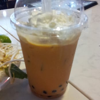 Pho Today - Thos thai tea was amazingly refreshing and delicious. A must have on a hot day! - Vietnamese Near Me - Jacksonville, Florida