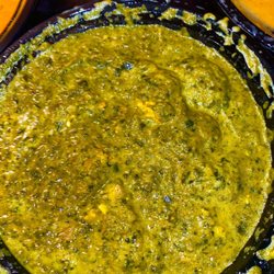 flame indian grill - Paneer Saag.