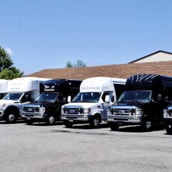 Ace Limousine & Airport Service - Bus Fleet