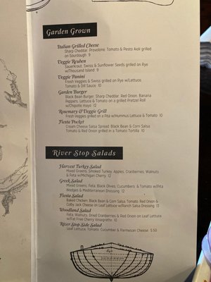 Menu photo 1 River Stop Cafe Newaygo, MI