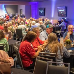 Strategic Wealth Designers - Great to have so many clients join us for our Wine and Wisdom TopGolf financial planning event.
