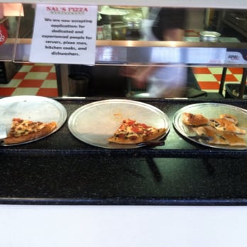 Sal's Pizza - This was the pizza selection the entire time I was there. Looked to be a couple of hours old when we got there. - Pizza Near Me - Nashville, Tennessee Sal's Pizza - This was the pizza selection the entire time I was there. Looked to be a couple of hours old when we got there. - Pizza Near Me - Nashville, Tennessee