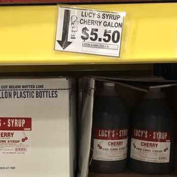 Jack's Candy - Found sno cone syrup about $3.50 cheaper than what i pay back at home - Candy Stores Near Me - Los Angeles, California