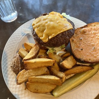 Fitzpatrick's Tavern - All American with fries - Beer, Wine & Spirits Near Me - Solvang, California Fitzpatrick's Tavern - All American with fries - Beer, Wine & Spirits Near Me - Solvang, California