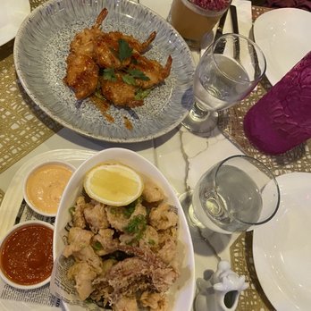 Sveta - Fried Shrimp with Chilli - Modern European Near Me - New York, New York Sveta - Fried Shrimp with Chilli - Modern European Near Me - New York, New York