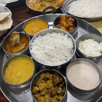 Spice N Curry - a variety of dishes on a plate - Indian Near Me - Elkridge, Maryland Spice N Curry - a variety of dishes on a plate - Indian Near Me - Elkridge, Maryland