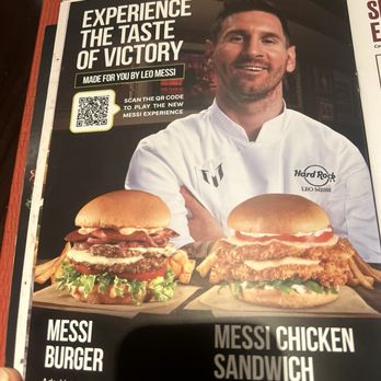 Hard Rock Cafe - Messi Burger - American Near Me - Hollywood, Florida Hard Rock Cafe - Messi Burger - American Near Me - Hollywood, Florida
