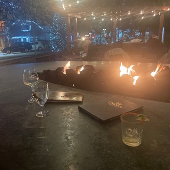 Oakside - Fireplace outside - Seafood Near Me - Big Bear Lake, California Oakside - Fireplace outside - Seafood Near Me - Big Bear Lake, California