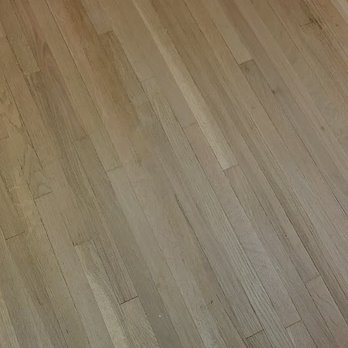 Garcia Flooring Maintenance - Oak Hardwood floor after sanding. - Flooring Near Me