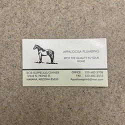 Appaloosa Plumbing