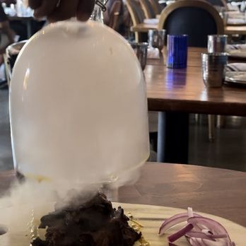 Khan Saab Desi Craft Kitchen - Smoked Beef kabob - Pakistani Near Me - Fullerton, California