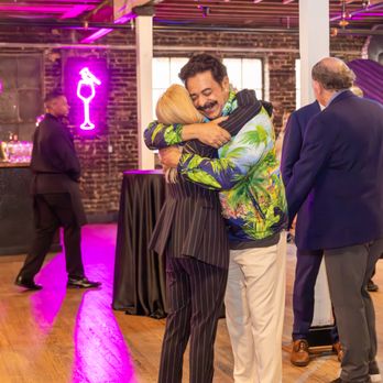 The Lark - An unforgettable moment at The Lark! Shad Khan and Mayor Donna Deegan share a celebratory hug as the news of the new stadium's approval - Venues & Event Spaces Near Me - Jacksonville, Florida The Lark - An unforgettable moment at The Lark! Shad Khan and Mayor Donna Deegan share a celebratory hug as the news of the new stadium's approval - Venues & Event Spaces Near Me - Jacksonville, Florida