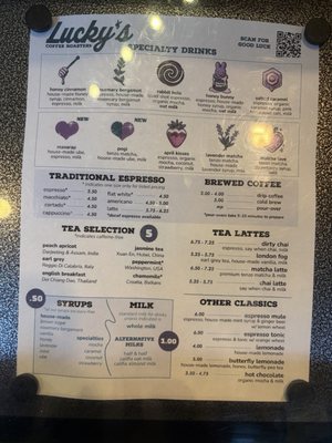 Menu photo 3 Lucky's Coffee Roasters Claremont, CA