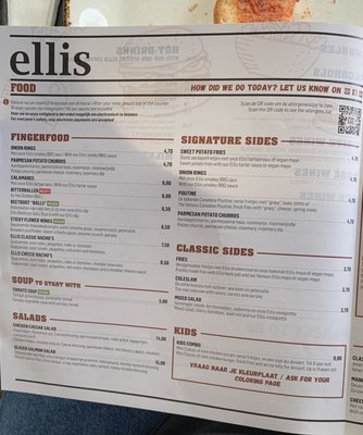 Menu photo 1 Ellis Gourmet Burger Breda, NB