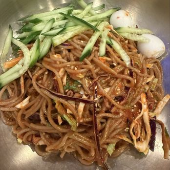 Guksu Jip - C3. Spicy Cold Noodle / 비빔 냉면 拌冷面 - Noodles Near Me - New York, New York