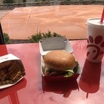 Chick-fil-A - The waffle fries taste like potatoes (not used oil!). The lettuce on the sandwich is always fresh! - Fast Food Near Me - Brookfield, Wisconsin
