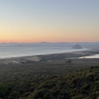 Montana de Oro State Park - Morro bay off in the distance from the highway - Parks Near Me - Los Osos, California