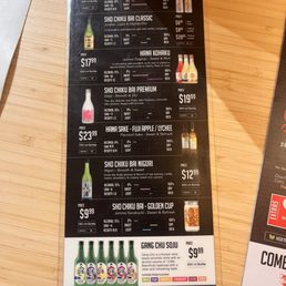 Menu Menu