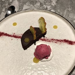 Beet root chocolate cake with coconut cream