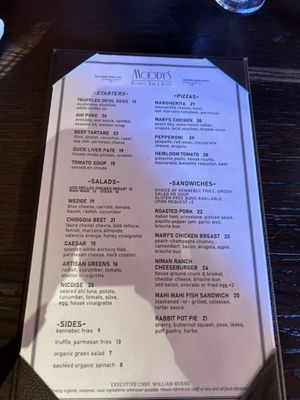 Menu photo 1 Moody's Bistro Bar & Beats Truckee, CA Menu photo 1 Moody's Bistro Bar & Beats Truckee, CA