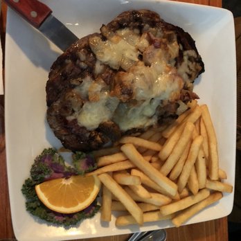 Riverside Steak and Seafood - Riverside steak with a side of fries - Seafood Near Me - Malone, New York Riverside Steak and Seafood - Riverside steak with a side of fries - Seafood Near Me - Malone, New York