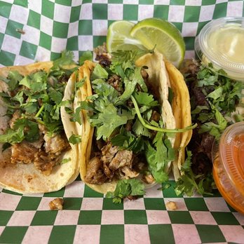 Mami Coco - Corn Taco with pork and barbocoa - Tacos Near Me - Dallas, Texas