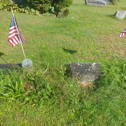 VFW Post 3428 - Muncy veterans' graves Lamarr (father) and Don Bower (brother). A disgrace.
