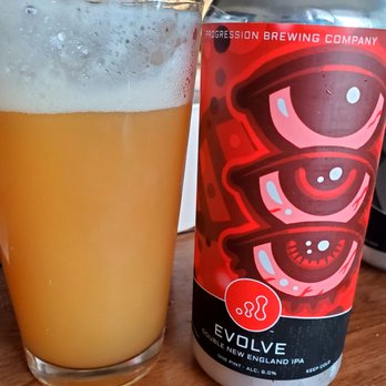 Progression Brewing Company - The very enjoyable Evolve IPA. - New American Near Me - Northampton, Massachusetts