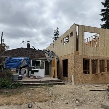 Best Quality - Framing progress - Siding Near Me - Lake Stevens, Washington