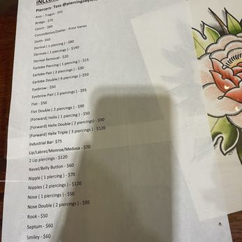 Ink'd Chronicles - Prices - Tattoo Near Me - Pomona, California