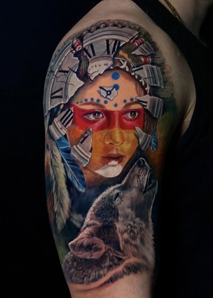 Miguel Tattoo Art Logo
